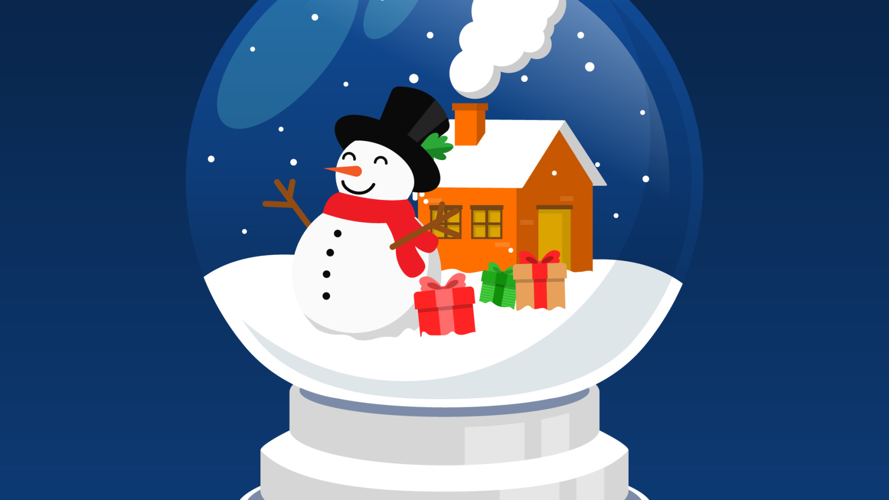 Családi retró karácsony - hógömbkészítéssel