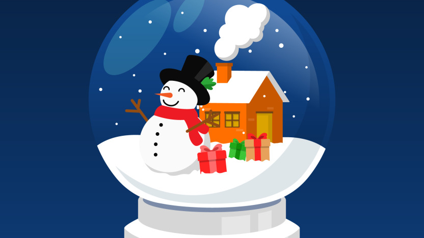 Családi retró karácsony - hógömbkészítéssel